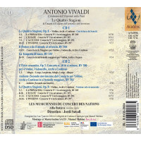 Antonio Vivaldi (1678-1741): Concerti op.8 Nr.1-4 "4 Jahreszeiten" (Version mit Sonetten & Version ohne Sonette)