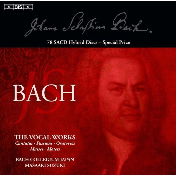 Johann Sebastian Bach (1685-1750): Das Vokalwerk (Geistliche & weltliche Kantaten, Passionen, Oratorien, Messen, Motetten)