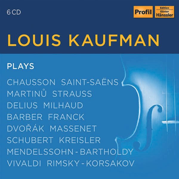 Various: Louis Kaufman plays