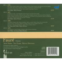 Gabriel Faure (1845-1924): Lieder (Ges.-Aufn.)