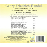 Georg Friedrich Händel (1685-1759): Kammermusik Vol.2