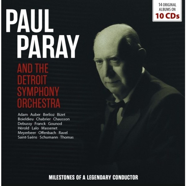 Various: Paul Paray & Detroit Symphony Orchestra - Milstones of an Legendary Conductor