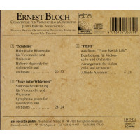 Ernest Bloch (1880-1959): Die Werke für Cello &...