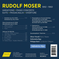 Rudolf Moser (1892-1960): Klavierkonzert op.61