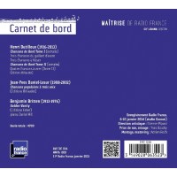 Various: Maitrise de Radio France - Carnet de bord