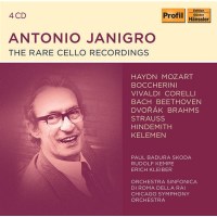 Various: Antonio Janigro - The Rare Cello Recordings