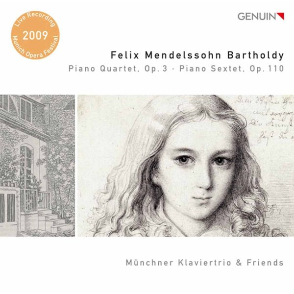 Felix Mendelssohn Bartholdy (1809-1847): Klavierquartett Nr.3