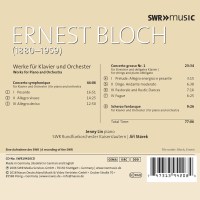 Ernest Bloch (1880-1959): Concerto Symphonique für...