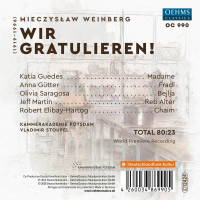 Mieczyslaw Weinberg (1919-1996): Wir gratulieren! (Oper...