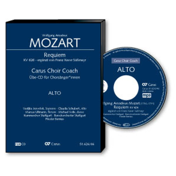 Various: Carus Choir Coach - Wolfgang Amadeus Mozart: Requiem KV 626 (Süßmayr-Fassung) (Alt)