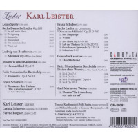 Various: Karl Leister - Lieder