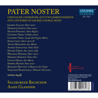 Various: Pater Noster - Geistliche Chormusik aus fünf Jahrhunderten