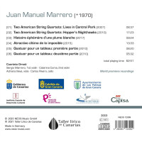 Juan Manuel Marrero: Streichquartette