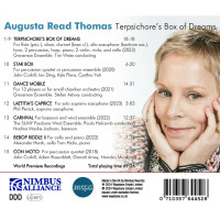 Augusta Read Thomas: Kammermusik "Terpsichores Box of Dreams"