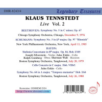 Various: Klaus Tennstedt - Live Vol.2