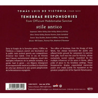 Tomas Luis de Victoria (1548-1611): Tenebrae Responsories