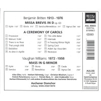 Benjamin Britten (1913-1976): Missa brevis