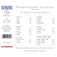 Pietro Locatelli (1695-1764): Concerti grossi op.7 Nr.1-6