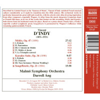 Vincent dIndy (1851-1931): Medee-Suite op.47