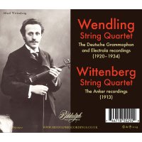 Various: Wendling String Quartet - The Deutsche Grammophon and Electra Recordings 1920-1934