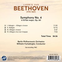 Ludwig van Beethoven (1770-1827): Symphonie Nr.4