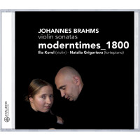 Johannes Brahms (1833-1897): Sonaten für Violine & Klavier Nr.1-3