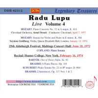 Various: Radu Lupu - Live Vol.4