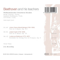 Various: Philharmonisches Streichtrio Dresden - Beethoven and his teachers