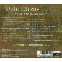 Paul Dukas (1865-1935): Sämtliche Klavierwerke