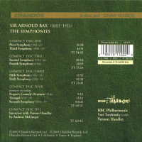 Arnold Bax (1883-1953): Symphonien Nr.1-7