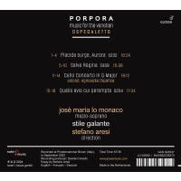 Nicola Antonio Porpora (1686-1768): Motetten "Music for the Venetian Ospedaletto"