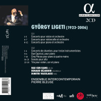 György Ligeti (1923-2006): Konzerte,Klavierwerke,Kammermusik