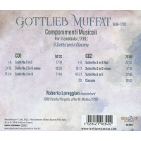 Gottlieb Muffat (1690-1770): Componimenti musicali per il Cembalo - Suiten Nr.1-6