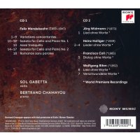 Various: Sol Gabetta & Bertrand Chamayou - Mendelssohn / Holliger / Rihm / Widmann / Coll