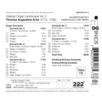 Various: Gdansk Organ Landscape Vol.2 - Thomas Augustine Arne