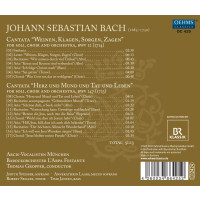 Johann Sebastian Bach (1685-1750): Kantaten BWV 12 & 147