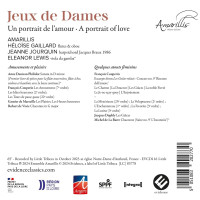 Various: Ensemble Amarillis - Jeux de Dames (Un Portrait de lAmour)