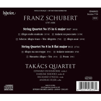 Franz Schubert (1797-1828): Streichquartette Nr.8 & 15