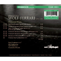 Ermanno Wolf-Ferrari (1876-1948): Orchesterstücke aus Opern