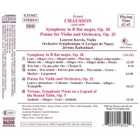 Ernest Chausson (1855-1899): Symphonie op.20