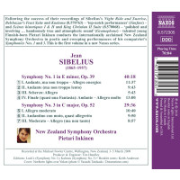 Jean Sibelius (1865-1957): Symphonien Nr.1 & 3