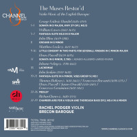 Various: Rachel Podger - The Muses Restord (Violin Music of the English Baroque)