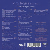 Max Reger (1873-1916): Sämtliche Orgelwerke (Brilliant Edition)