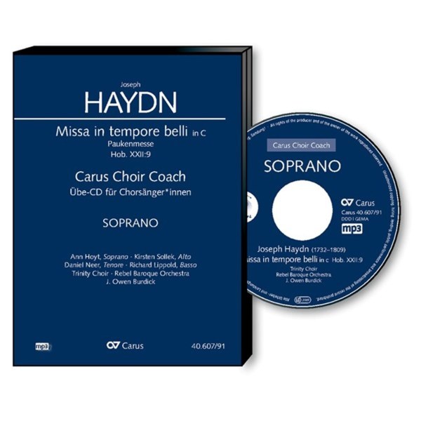 Various: Carus Choir Coach - Joseph Haydn: Missa in tempore belli (Paukenmesse) (Sopran)