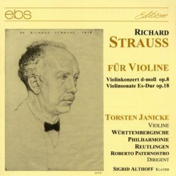 Richard Strauss (1864-1949): Violinkonzert op.8