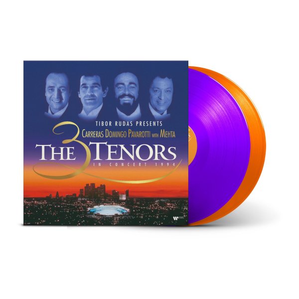 Various: Carreras,Domingo,Pavarotti with Mehta - The 3 Tenors in Concert 1994 (180g / Orange/Purple Vinyl)