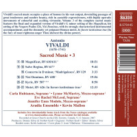 Antonio Vivaldi (1678-1741): Geistliche Musik Vol.3