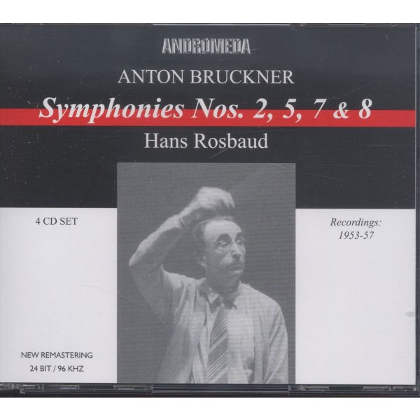 Anton Bruckner (1824-1896): Symphonien Nr.2,5,7,8