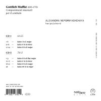 Gottlieb Muffat (1690-1770): Componimenti musicali - Suiten Nr.1-7