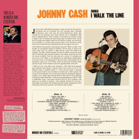 Johnny Cash: Sings I Walk The Line (180g) (Audiophile Vinyl) (Limited Edition) +8 Bonustracks